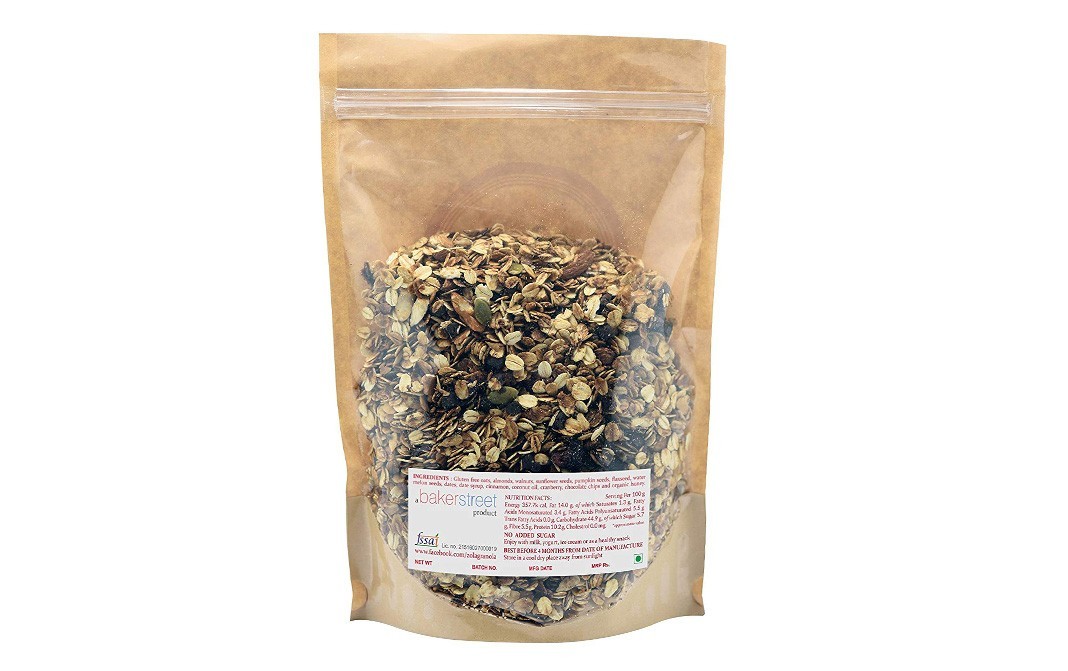 Zola Granola Chocolate Chip & Cranberry Granola   Pack  1000 grams
